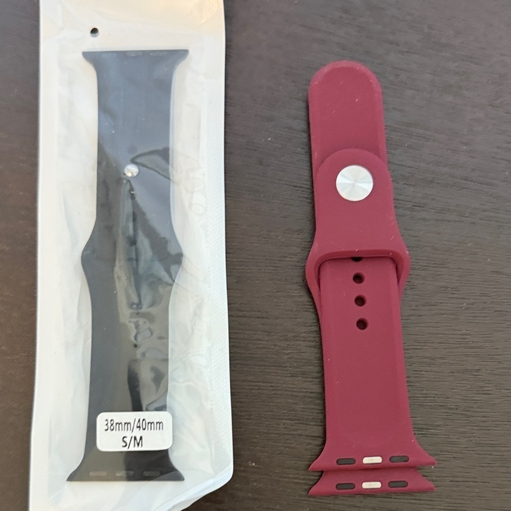 NWT Red and Black Smartwatch Bands